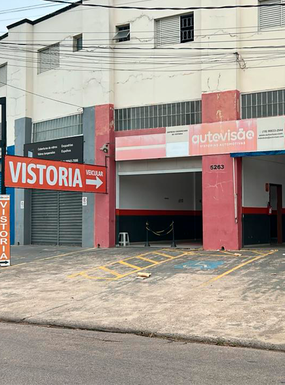 Fachada Auto Visão — Vistorias Automotivas Indaiatuba
